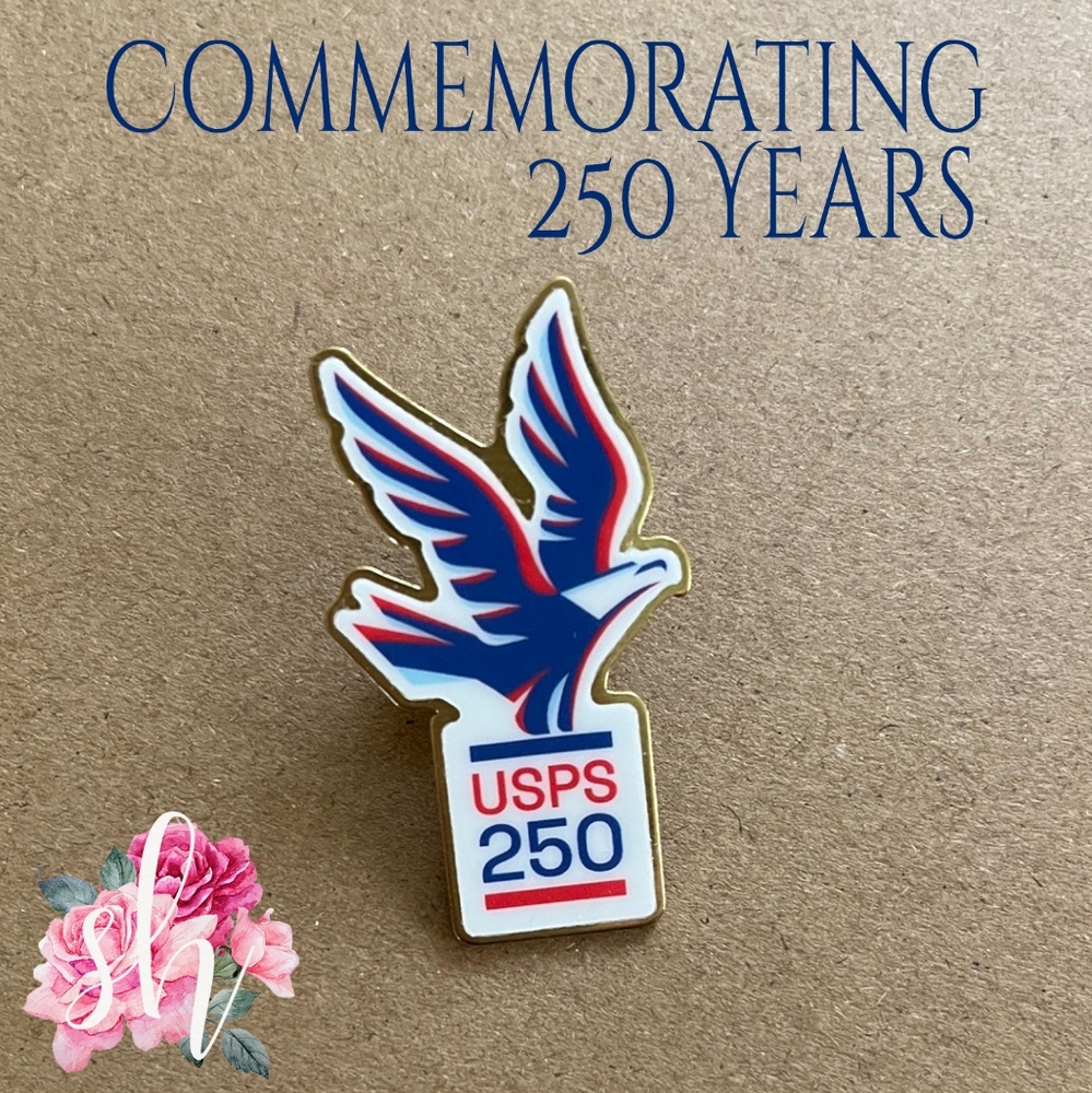 USPS 250 Year Pin Made In USA